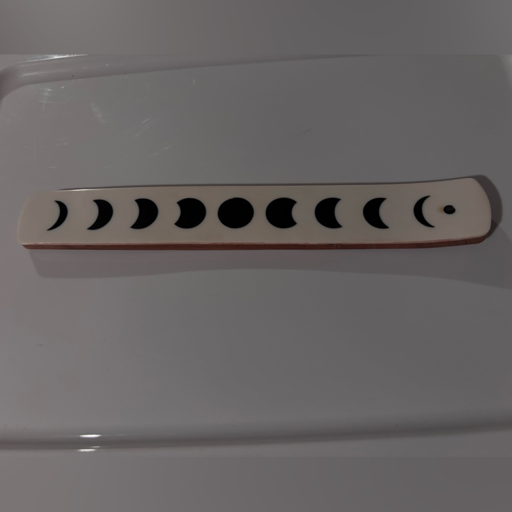 moon phase incense stick burner